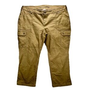 Duluth Womens Plus DuluthFlex Fire Hose Relaxed Leg Cargo Pants Size 22W 44x29